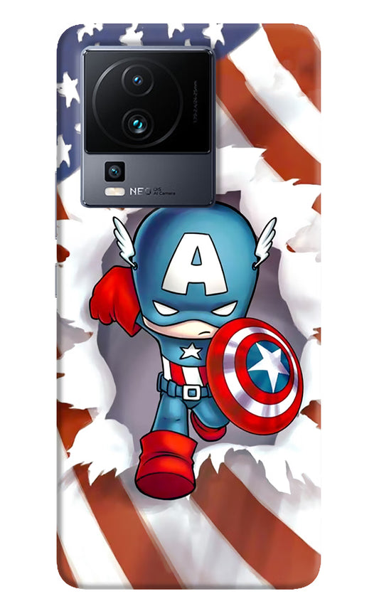 Captain America iQOO Neo 7 Pro Hard Case Back Cover by Casekaro