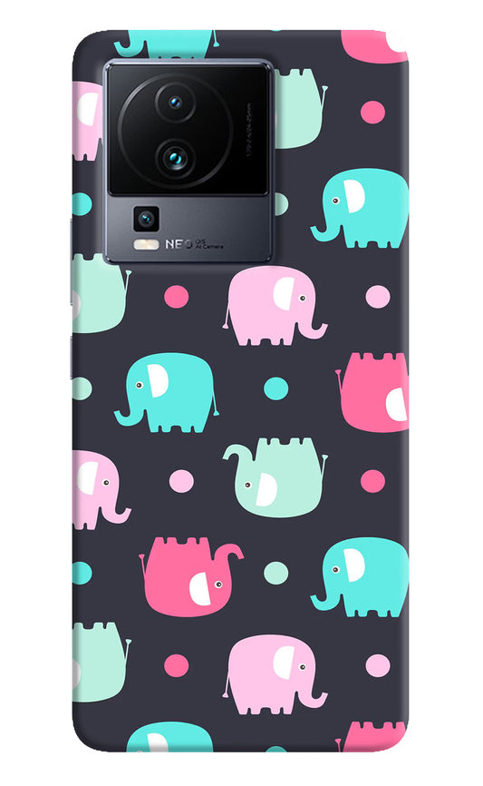 Elephants iQOO Neo 7 Pro Hard Case Back Cover by Casekaro