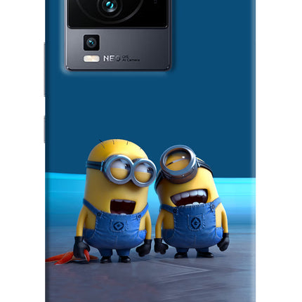 Minion Laughing iQOO Neo 7 Pro Hard Case Back Cover by Casekaro