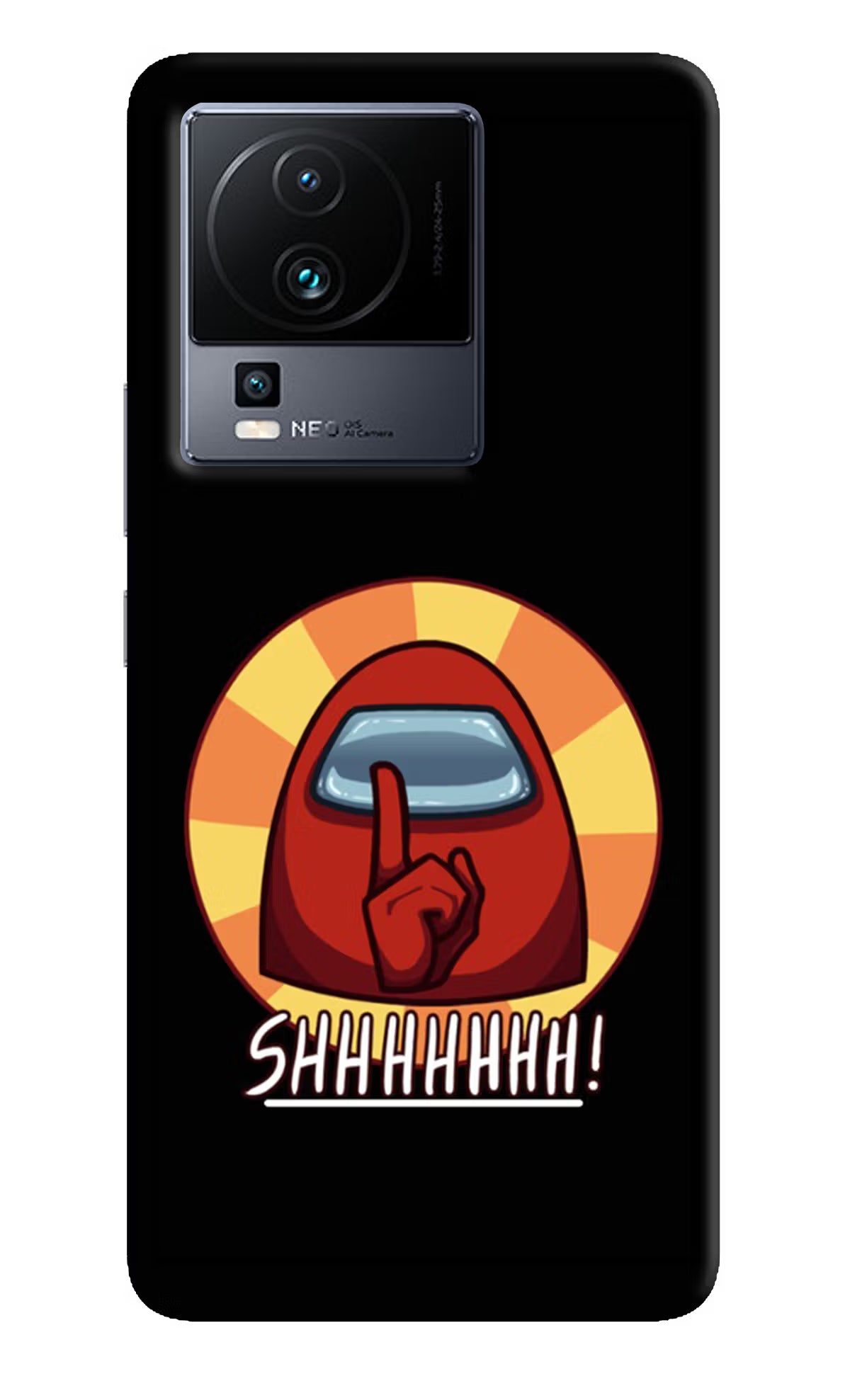 Among Us Shhh! iQOO Neo 7 Pro Hard Case Back Cover by Casekaro