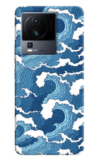 Blue Waves iQOO Neo 7 Pro Hard Case Back Cover by Casekaro