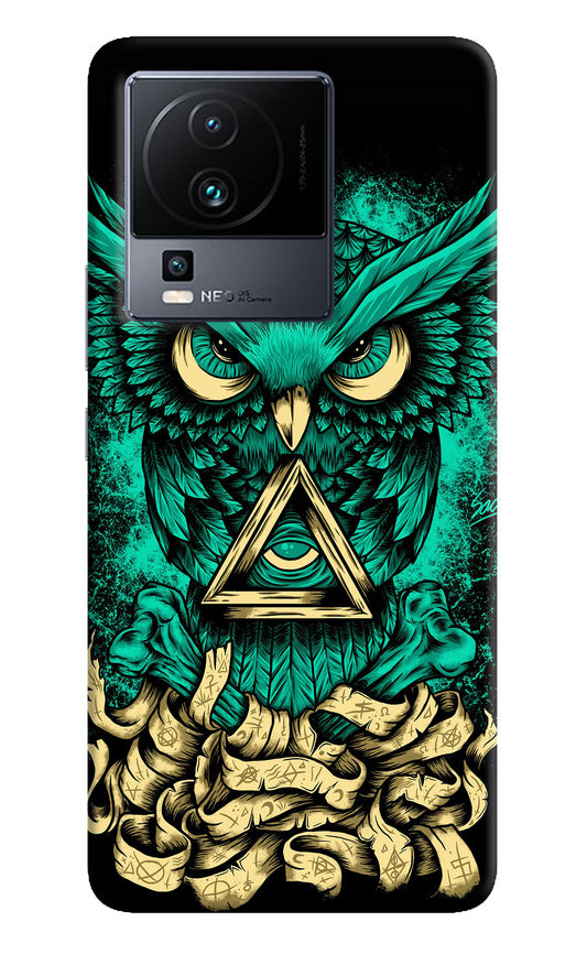 Green Owl iQOO Neo 7 Pro Hard Case Back Cover by Casekaro