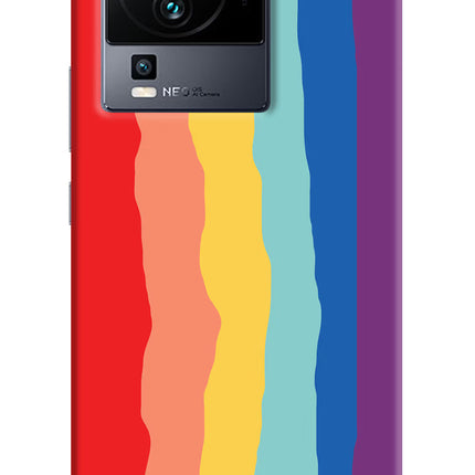 Rainbow iQOO Neo 7 Pro Hard Case Back Cover by Casekaro