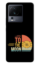 To the Moon iQOO Neo 7 Pro Hard Case Back Cover by Casekaro