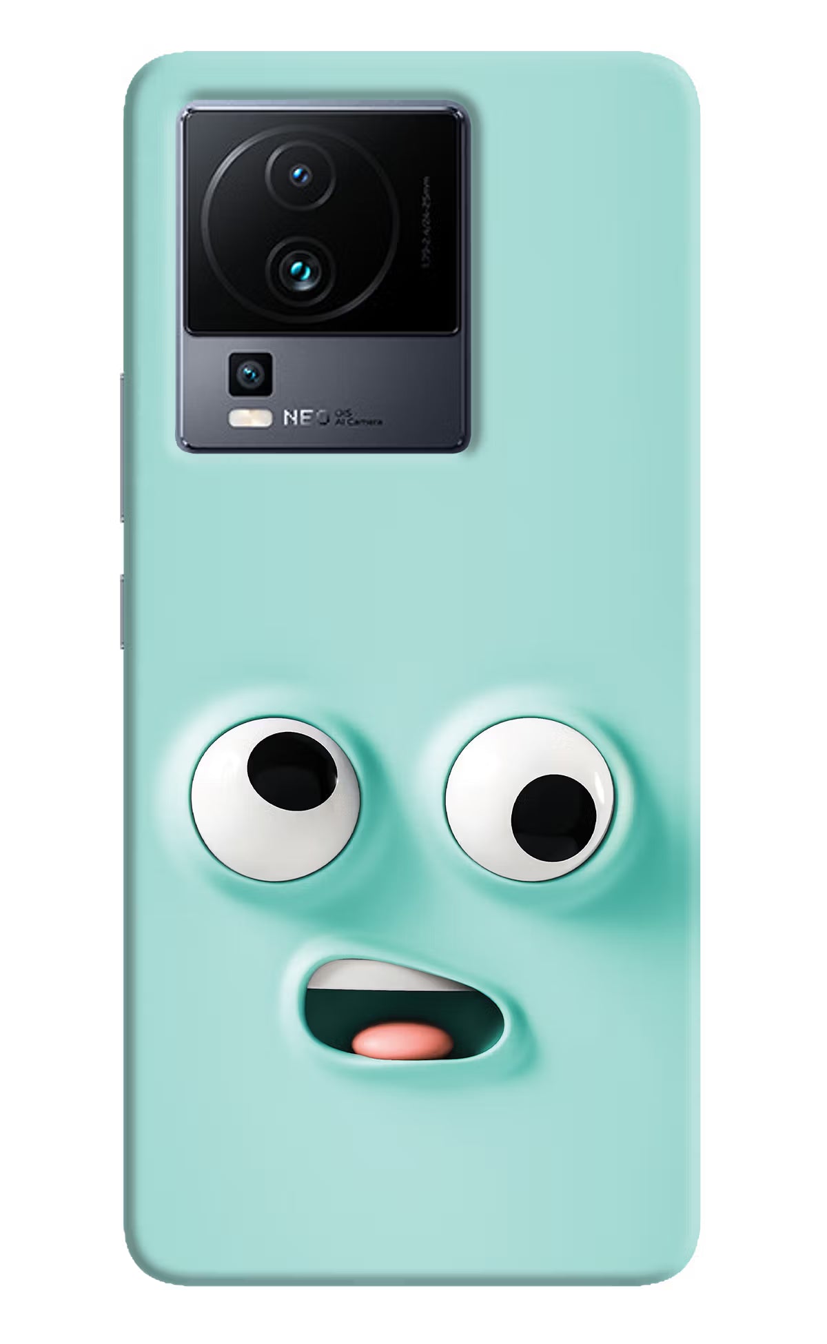 Funny Cartoon iQOO Neo 7 Pro Hard Case Back Cover by Casekaro