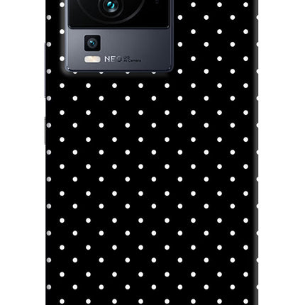 White Dots iQOO Neo 7 Pro Hard Case Back Cover by Casekaro