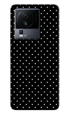 White Dots iQOO Neo 7 Pro Hard Case Back Cover by Casekaro