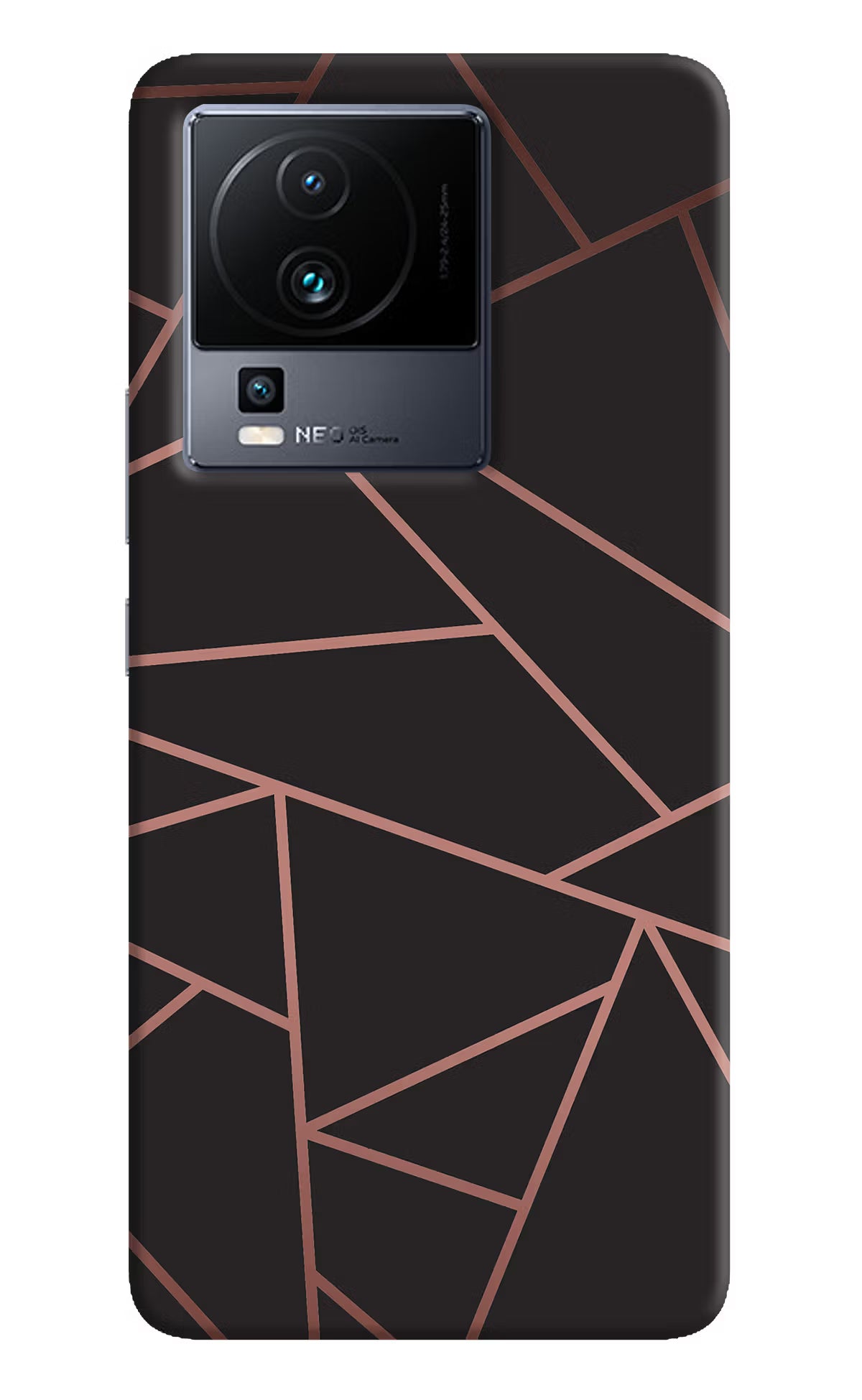 Geometric Pattern iQOO Neo 7 Pro Hard Case Back Cover by Casekaro