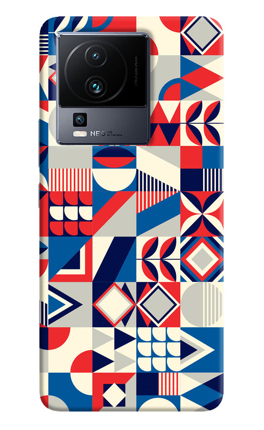 Colorful Pattern iQOO Neo 7 Pro Hard Case Back Cover by Casekaro