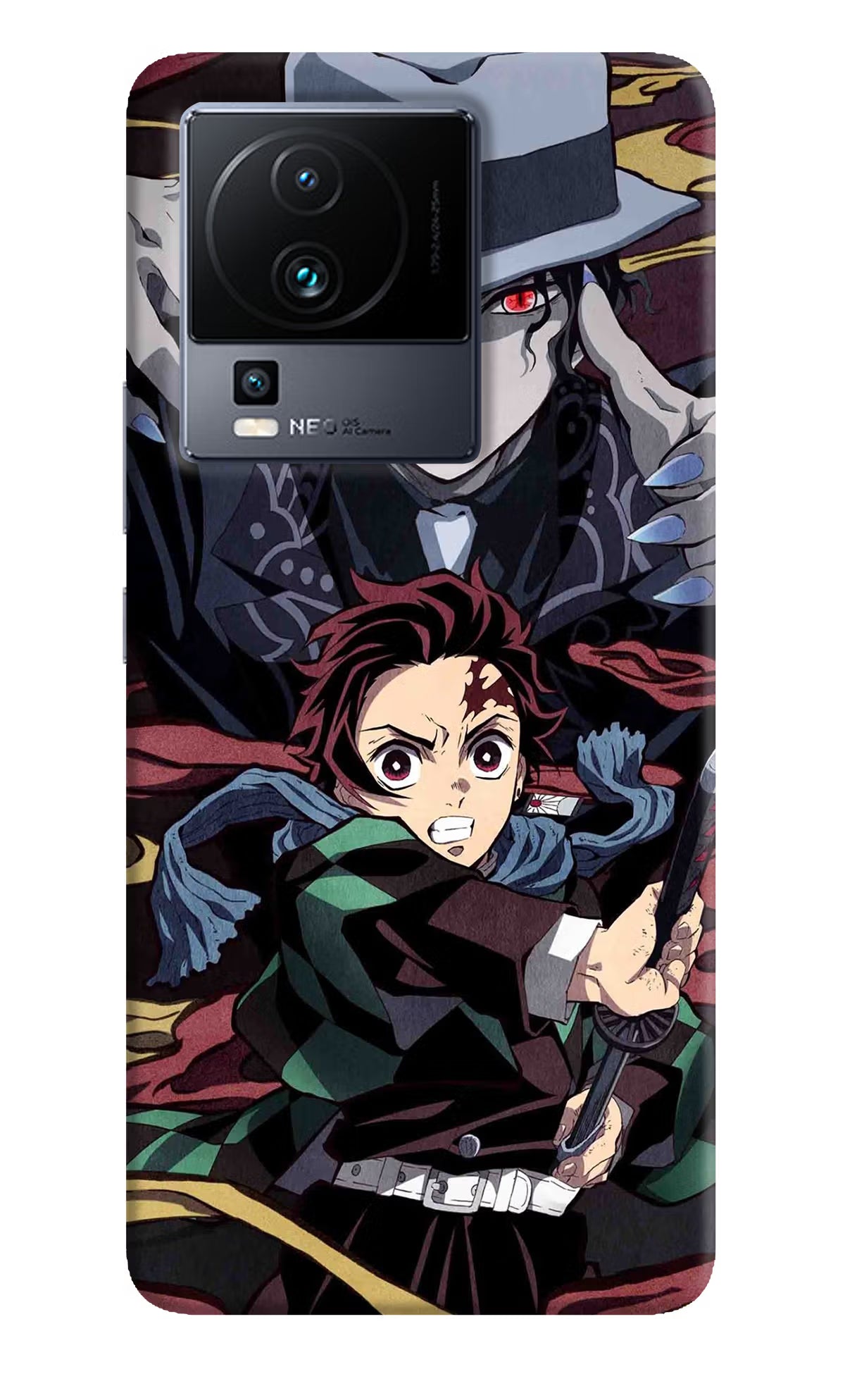 Demon Slayer iQOO Neo 7 Pro Hard Case Back Cover by Casekaro