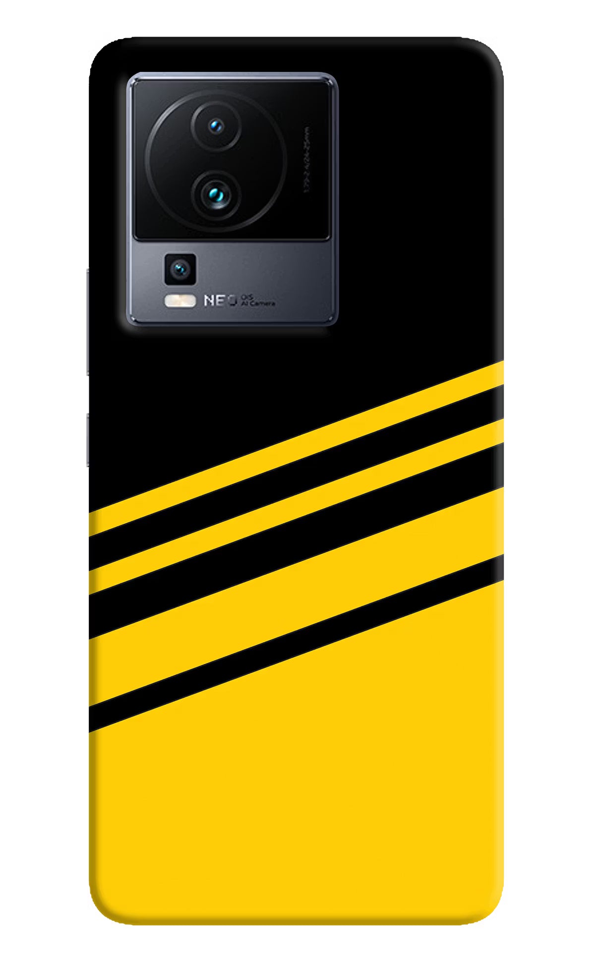 Yellow Shades iQOO Neo 7 Pro Hard Case Back Cover by Casekaro