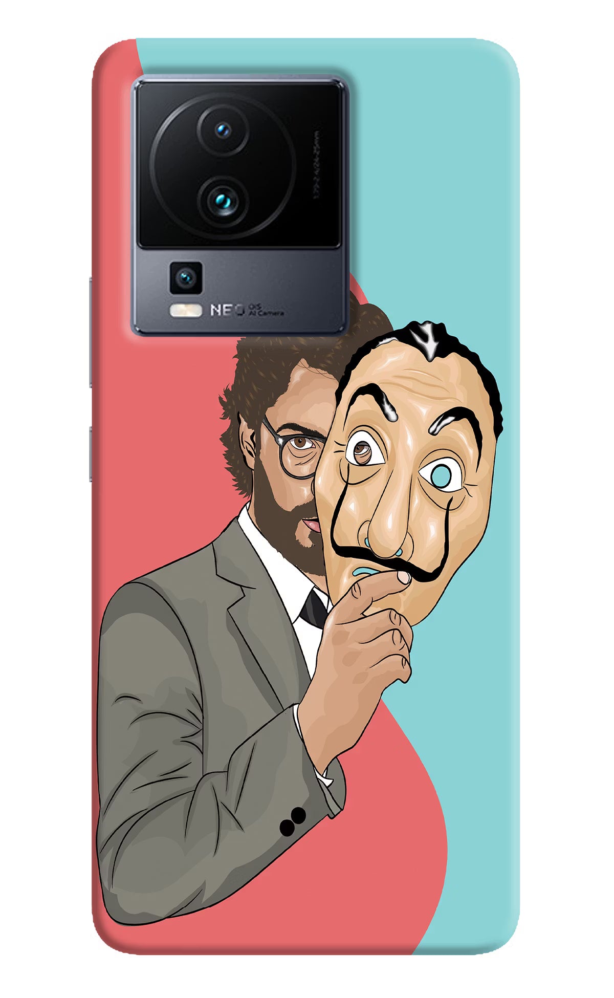 Professor iQOO Neo 7 Pro Hard Case Back Cover by Casekaro