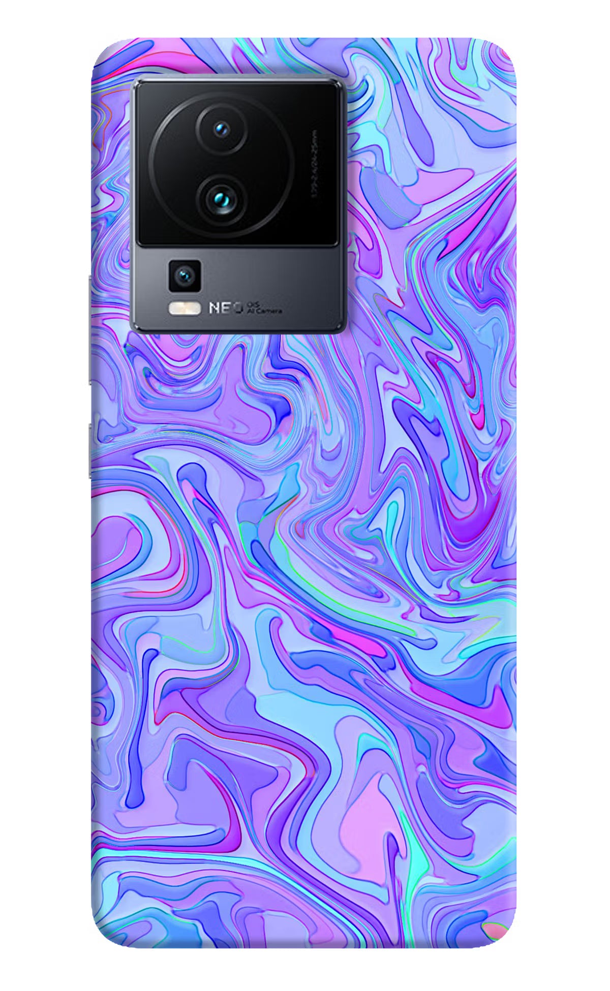 Glitter iQOO Neo 7 Pro Hard Case Back Cover by Casekaro