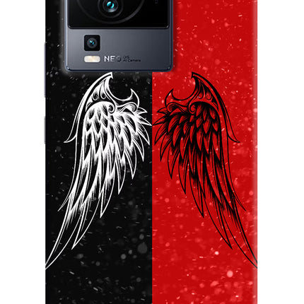 Wings iQOO Neo 7 Pro Hard Case Back Cover by Casekaro