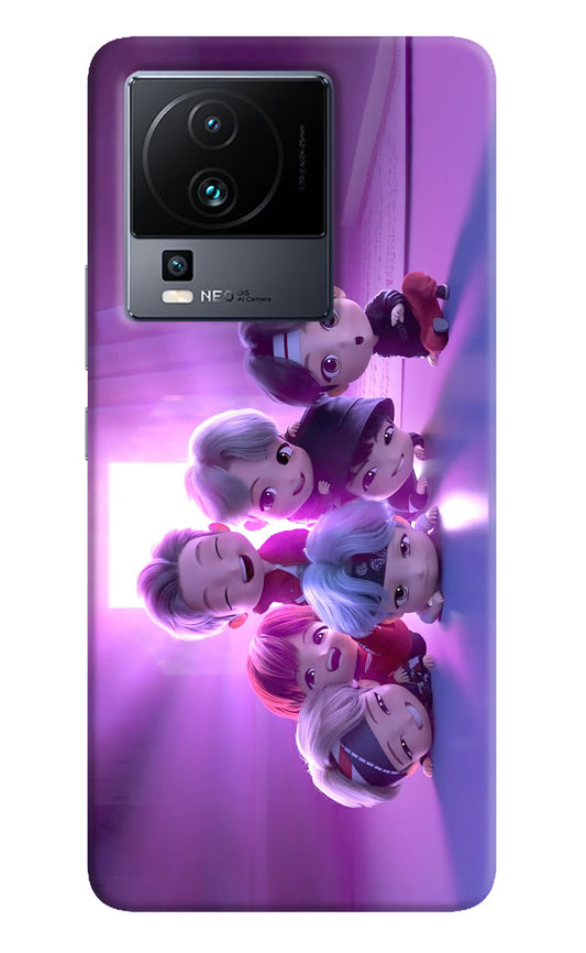 BTS Chibi iQOO Neo 7 Pro Hard Case Back Cover by Casekaro