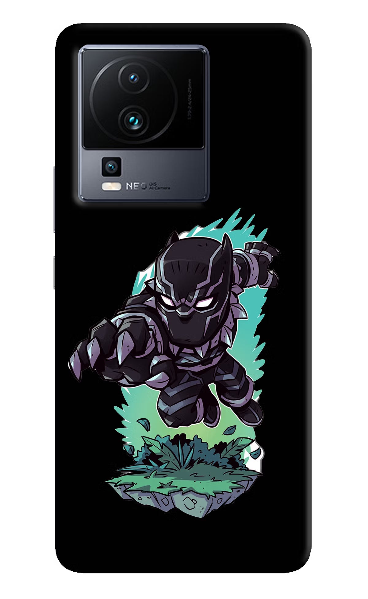 Black Panther iQOO Neo 7 Pro Hard Case Back Cover by Casekaro