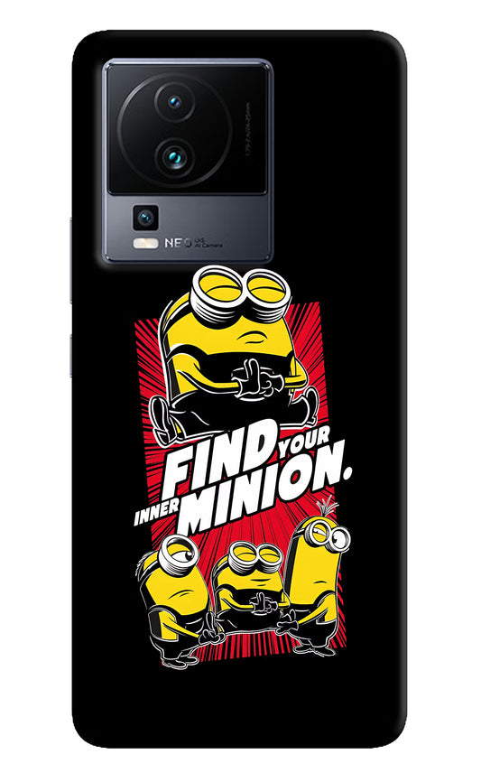 Find your inner Minion iQOO Neo 7 Pro Hard Case Back Cover by Casekaro