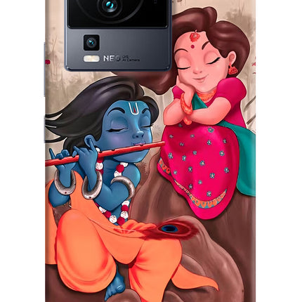 Radhe Krishna iQOO Neo 7 Pro Hard Case Back Cover by Casekaro