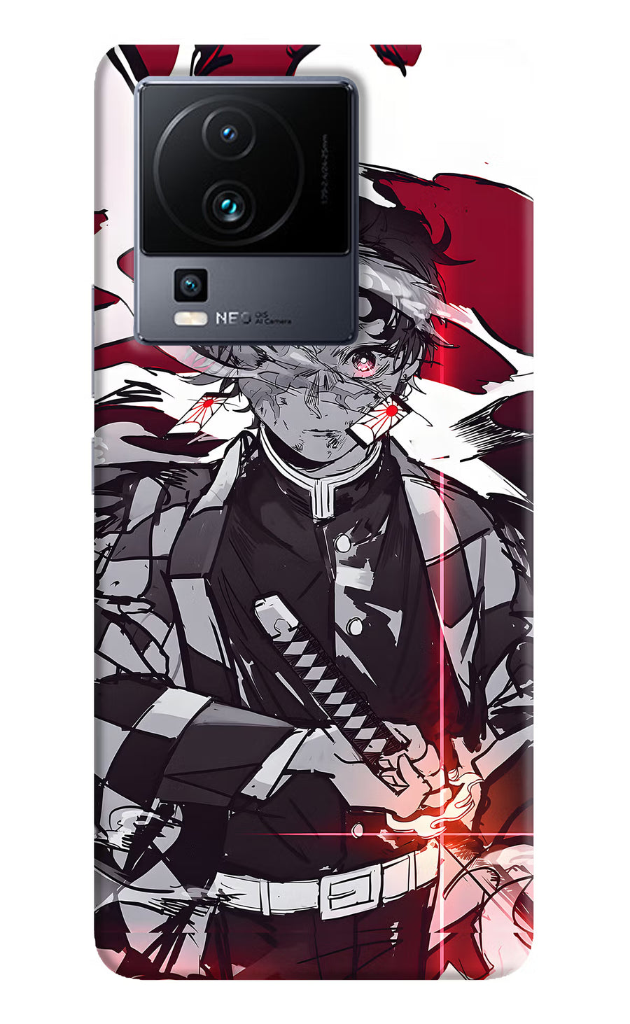 Demon Slayer iQOO Neo 7 Pro Back Cover, Hard case