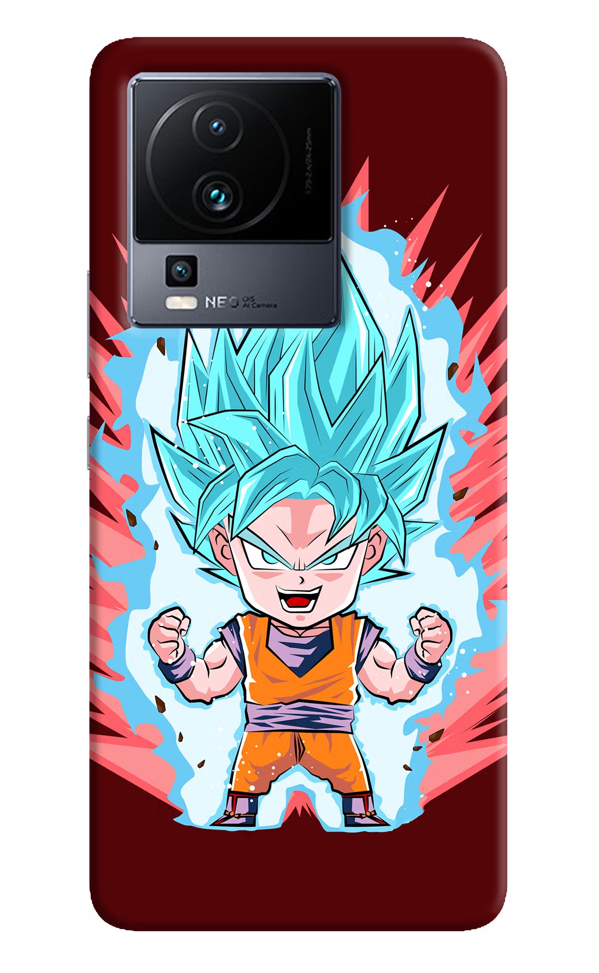 Goku Little iQOO Neo 7 Pro Hard Case Back Cover by Casekaro