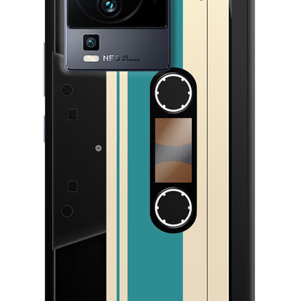 Cassette iQOO Neo 7 Pro Hard Case Back Cover by Casekaro