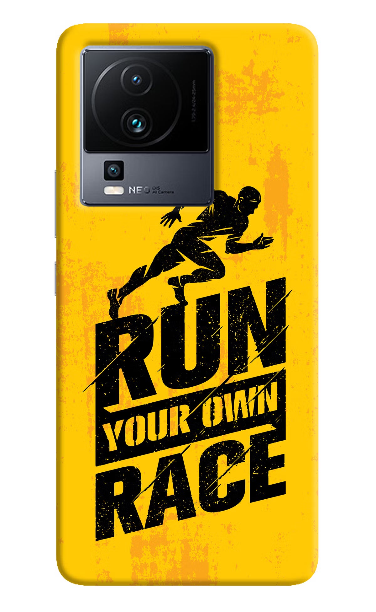 Run Your Own Race iQOO Neo 7 Pro Hard Case Back Cover by Casekaro