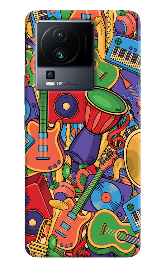 Music Instrument Doodle iQOO Neo 7 Pro Hard Case Back Cover by Casekaro