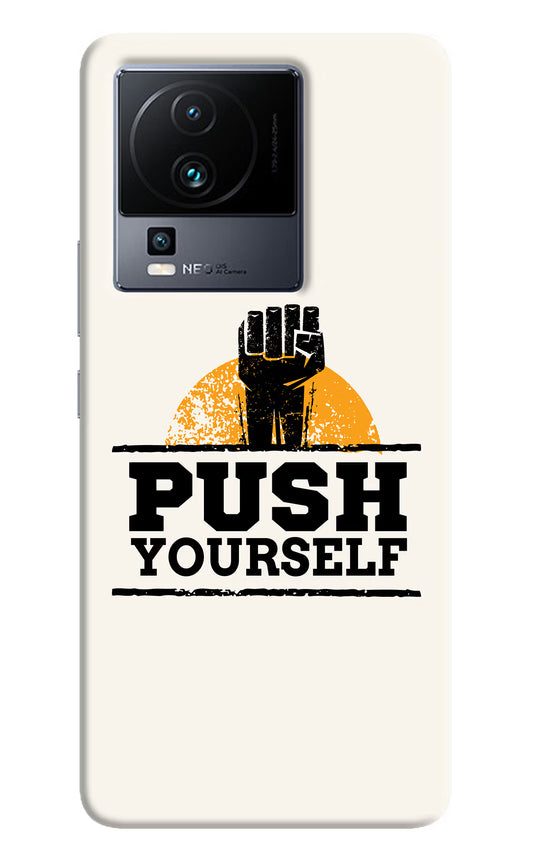 Push Yourself iQOO Neo 7 Pro Hard Case Back Cover by Casekaro