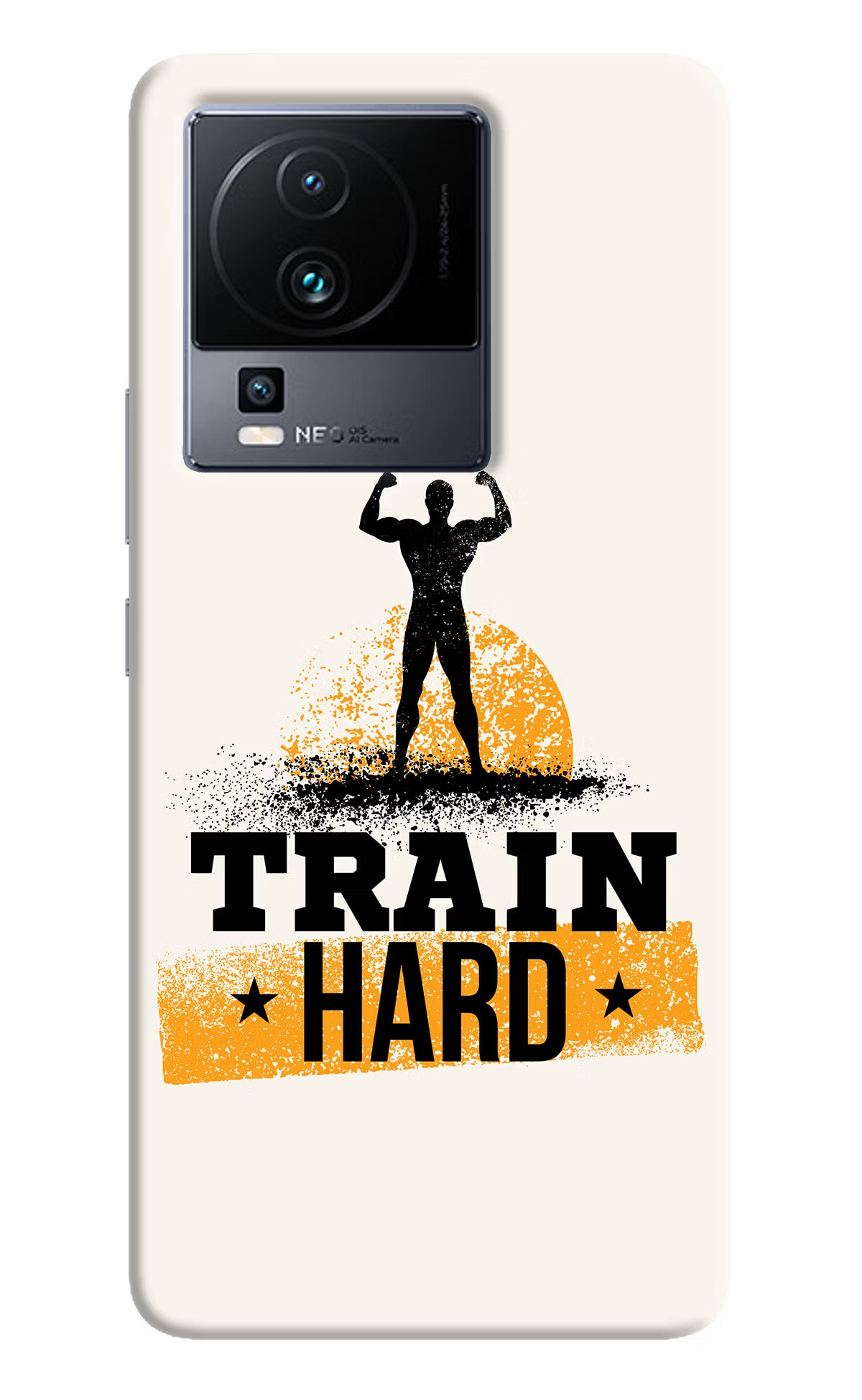 Train Hard iQOO Neo 7 Pro Hard Case Back Cover by Casekaro