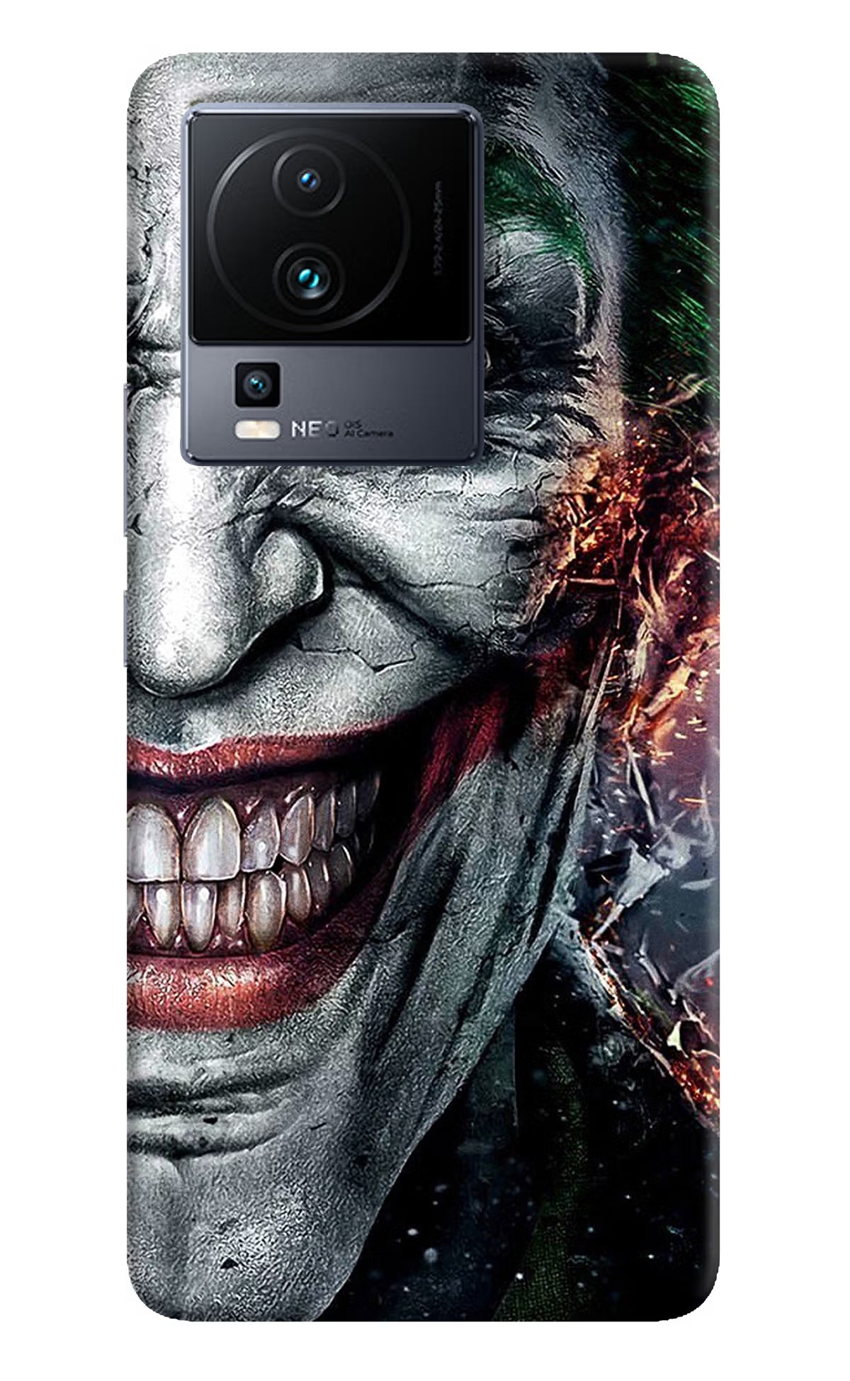 Joker Cam iQOO Neo 7 Pro Hard Case Back Cover by Casekaro