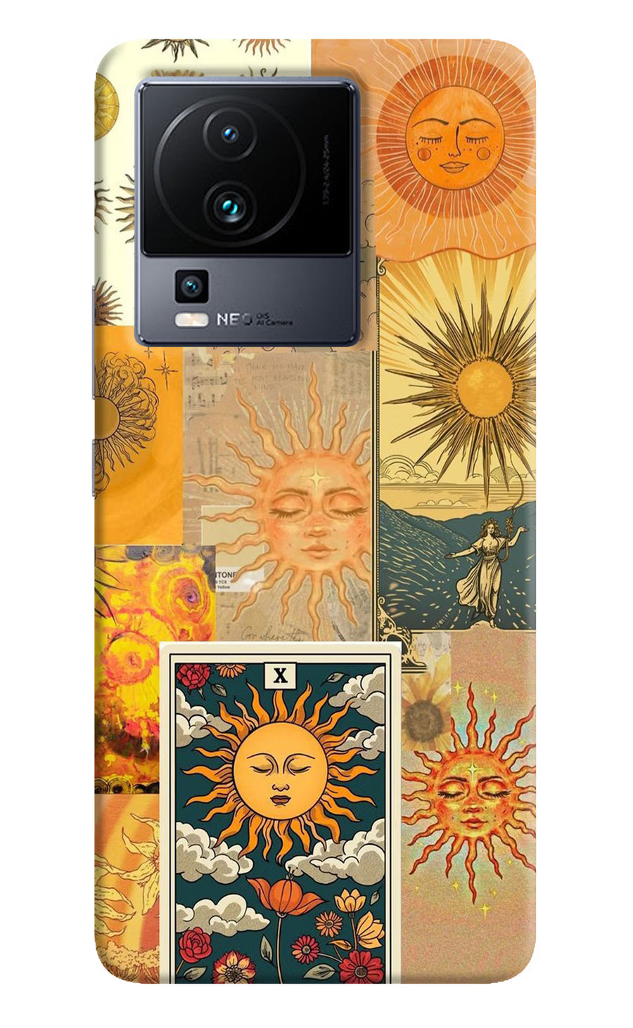 Sun iQOO Neo 7 Pro Back Cover, Hard case