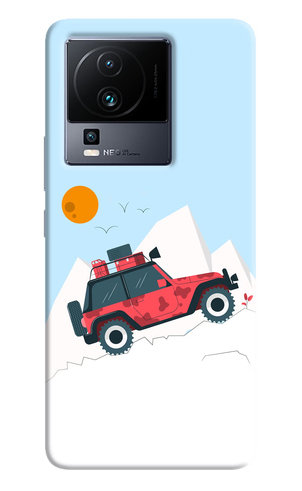 Mountain Trail Beast iQOO Neo 7 Pro Hard Case Back Cover by Casekaro