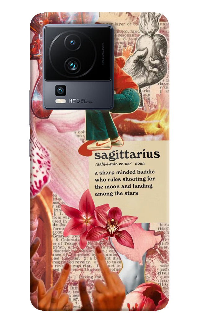 Sagittarius Zodiac iQOO Neo 7 Pro Hard Case Back Cover by Casekaro