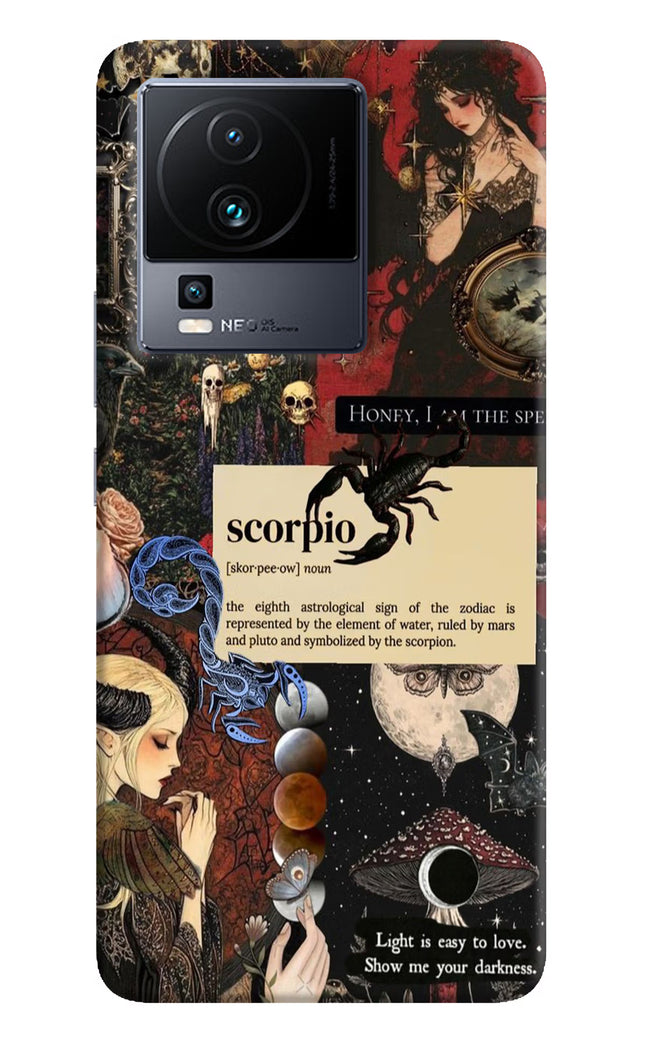 Scorpio Zodiac iQOO Neo 7 Pro Hard Case Back Cover by Casekaro