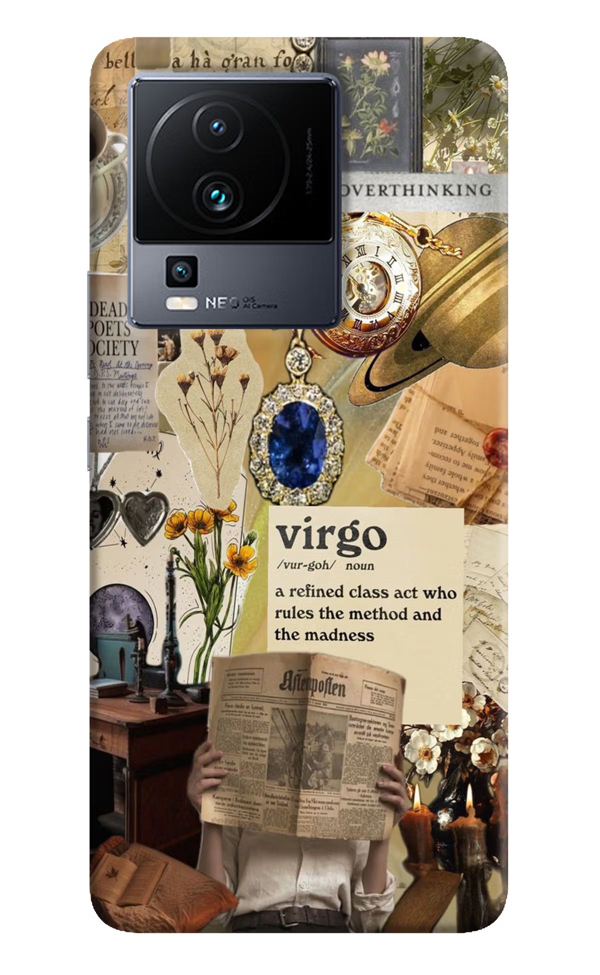 Virgo Zodiac iQOO Neo 7 Pro Hard Case Back Cover by Casekaro