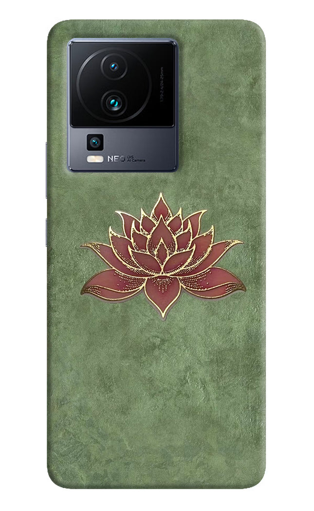 Lotus Grace iQOO Neo 7 Pro Hard Case Back Cover by Casekaro