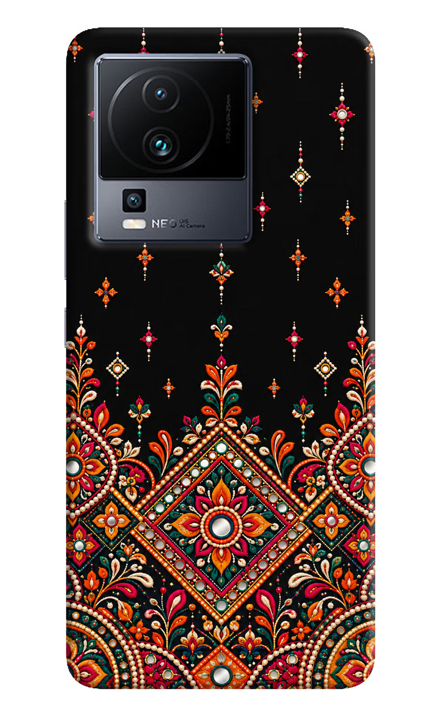 Noir Mehfil iQOO Neo 7 Pro Back Cover, Hard case