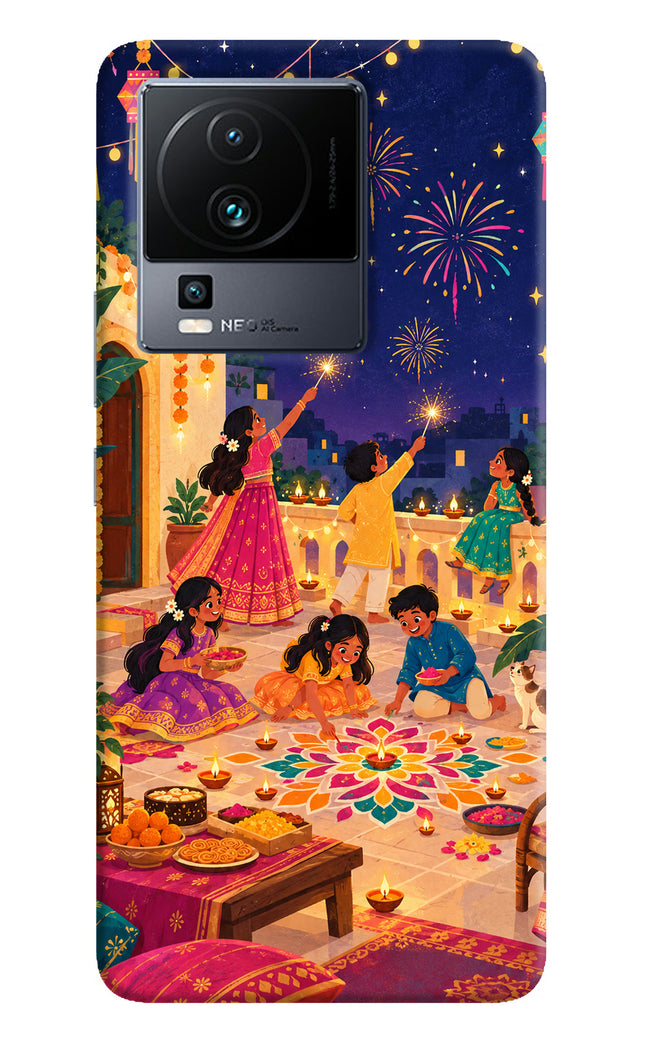 Diwali Night iQOO Neo 7 Pro Hard Case Back Cover by Casekaro