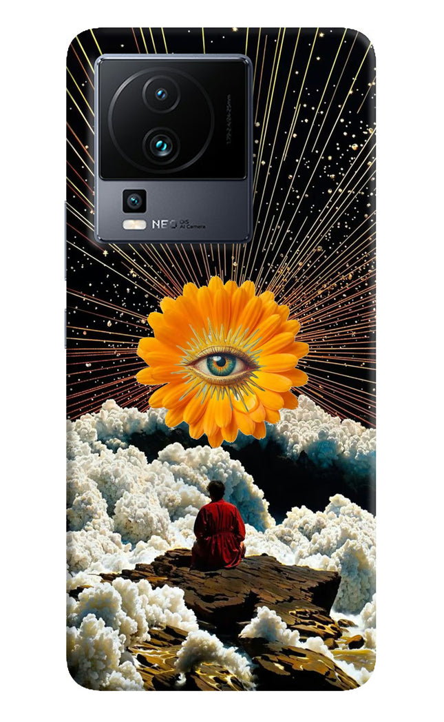 Cosmic Flower iQOO Neo 7 Pro Hard Case Back Cover by Casekaro