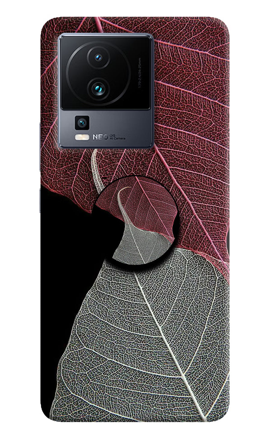 Leaf Pattern iQOO Neo 7 Pro Pop Case, Hard case