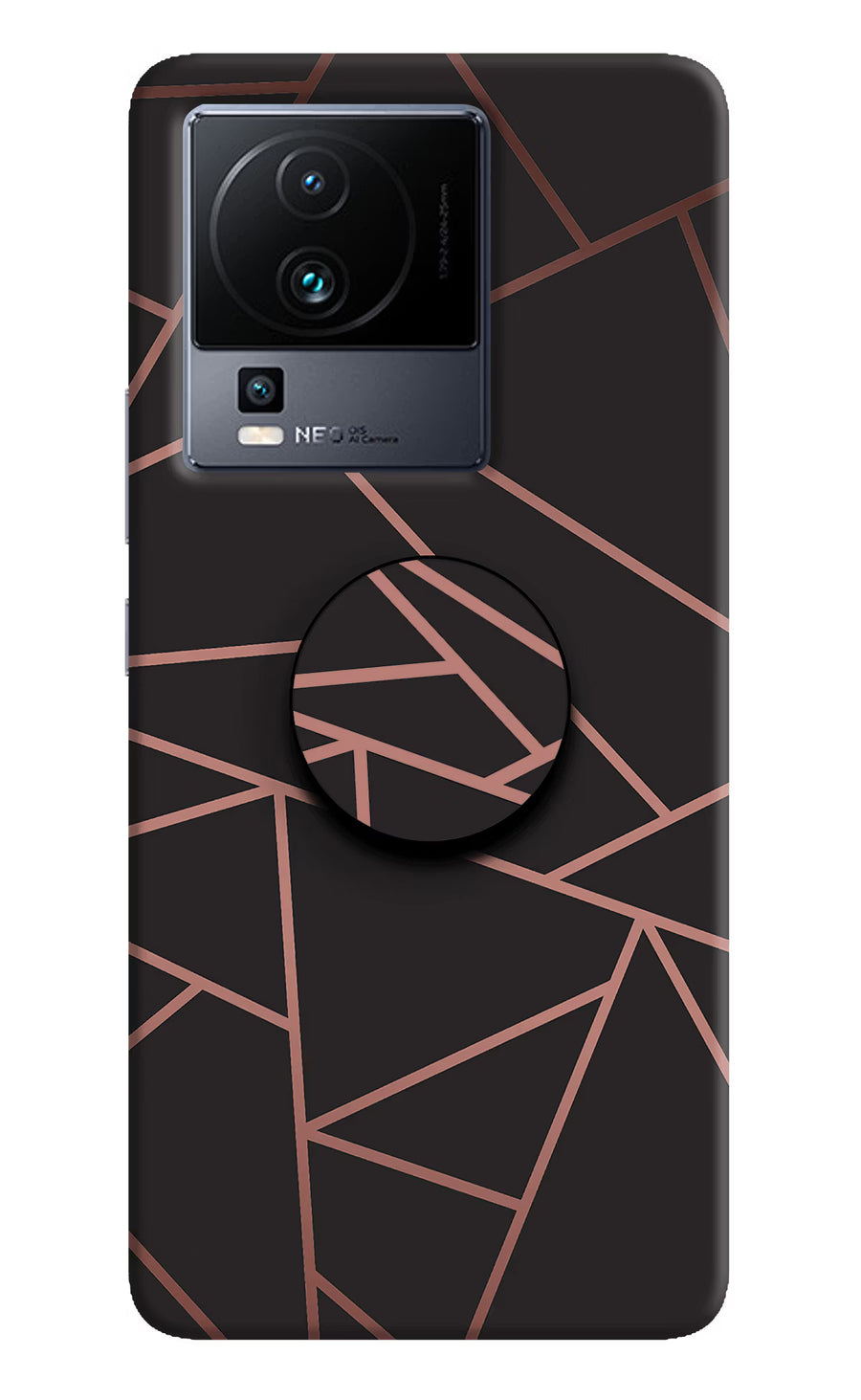 Geometric Pattern iQOO Neo 7 Pro Pop Case, Hard case