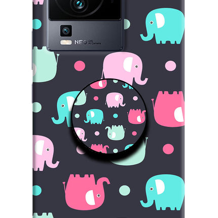 Baby Elephants iQOO Neo 7 Pro Pop Case by Casekaro