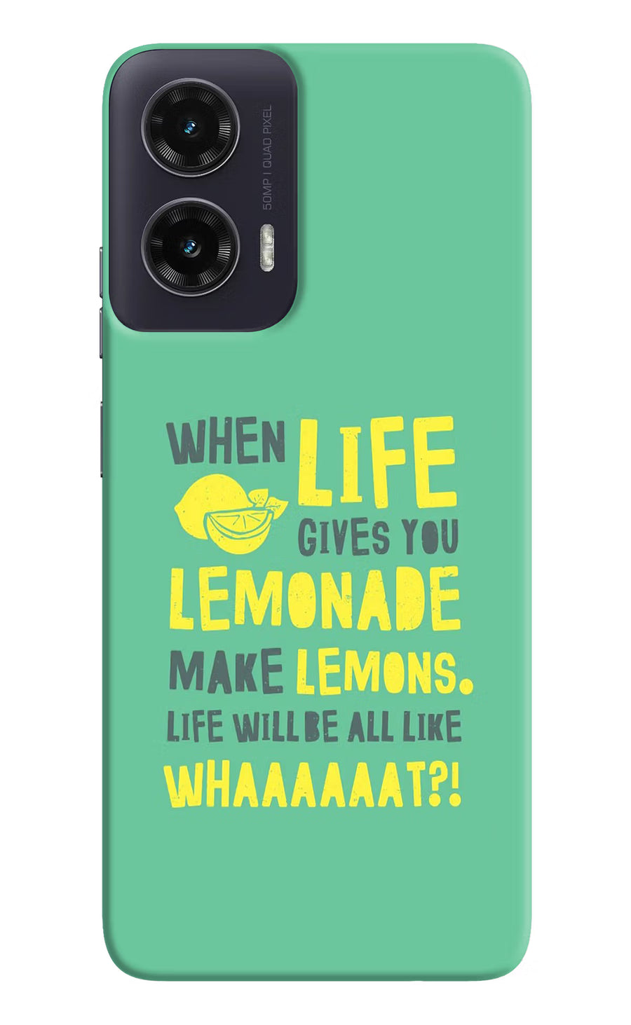 Quote Moto G35 5G Back Cover, Hard case