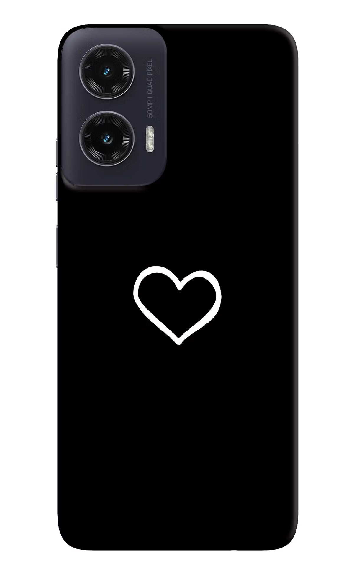 Heart Moto G35 5G Hard Case Back Cover by Casekaro