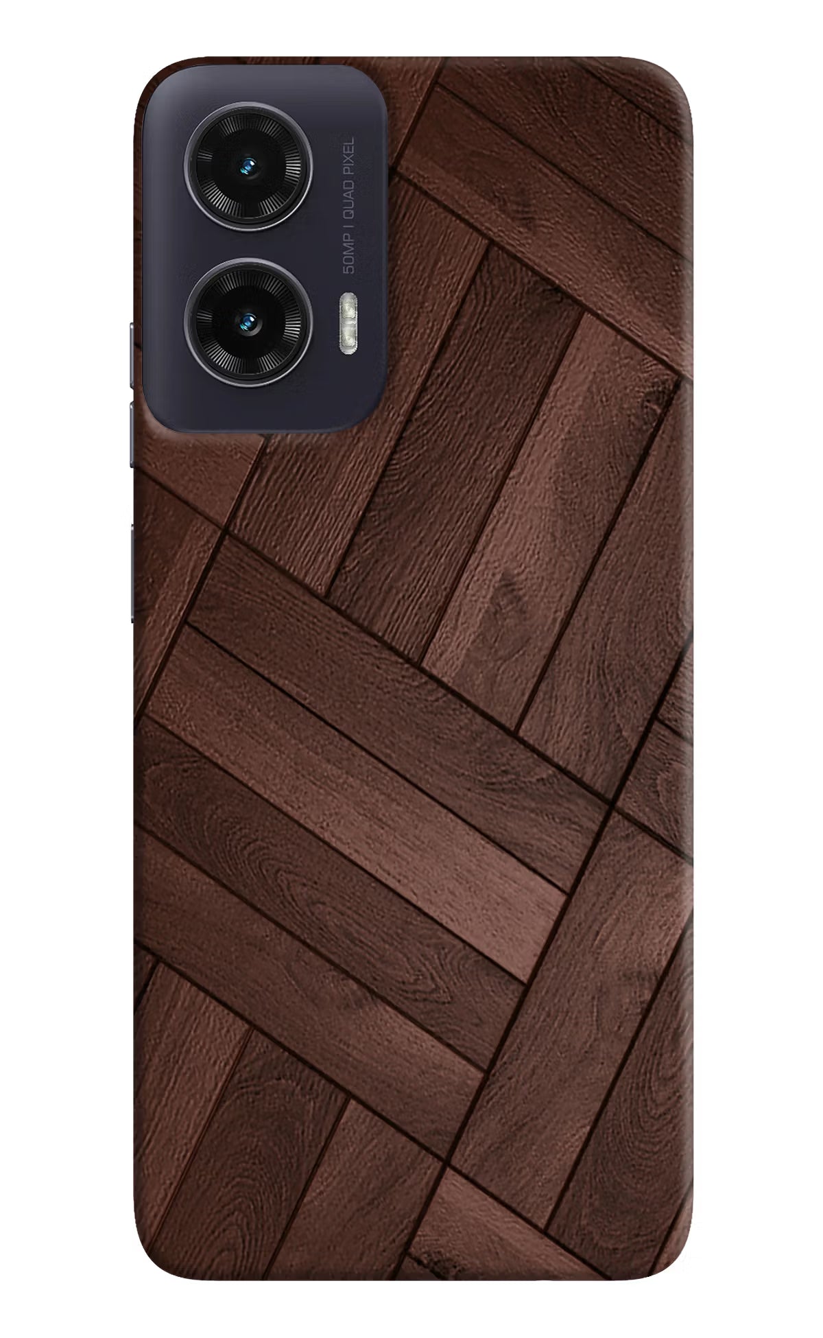Wooden Texture Design Moto G35 5G Hard Case Back Cover by Casekaro