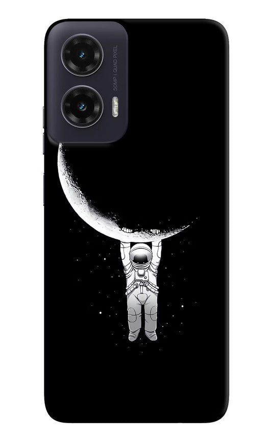 Moon Space Moto G35 5G Hard Case Back Cover by Casekaro