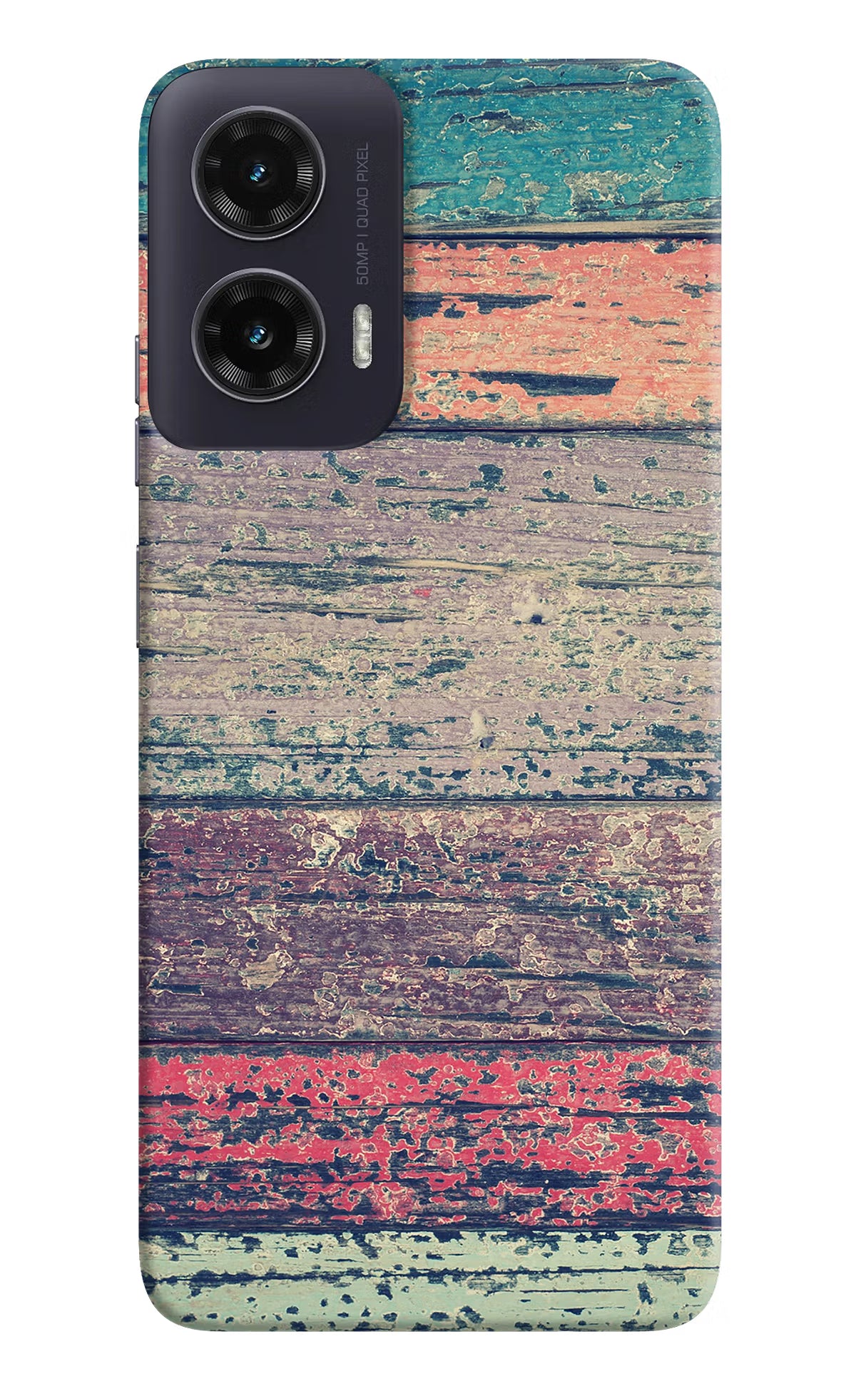 Colourful Wall Moto G35 5G Hard Case Back Cover by Casekaro