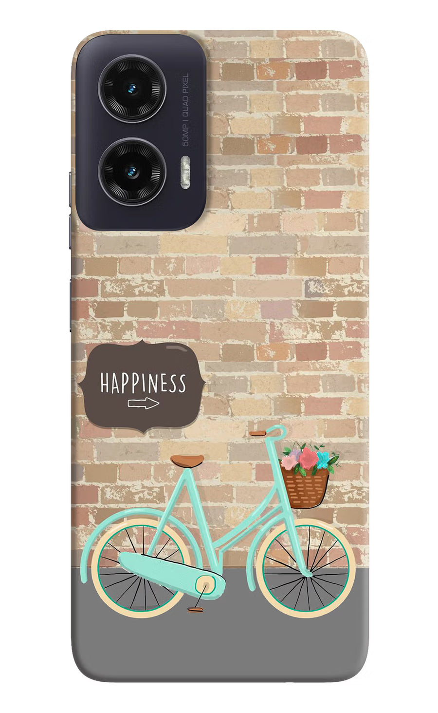 Happiness Artwork Moto G35 5G Back Cover, Hard case