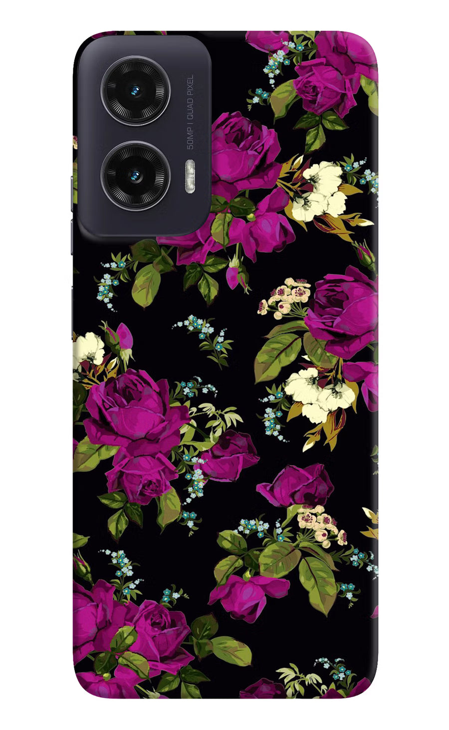 Flowers Moto G35 5G Back Cover, Hard case