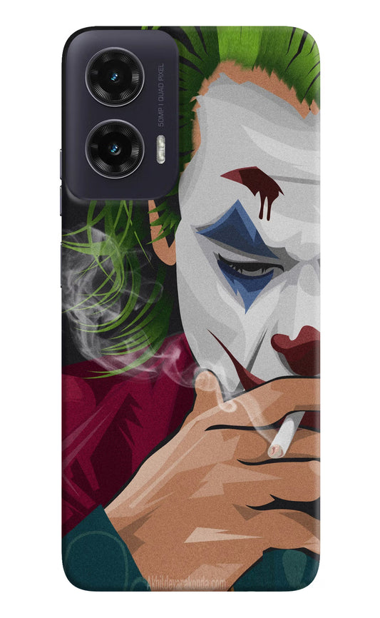 Joker Smoking Moto G35 5G Hard Case Back Cover by Casekaro